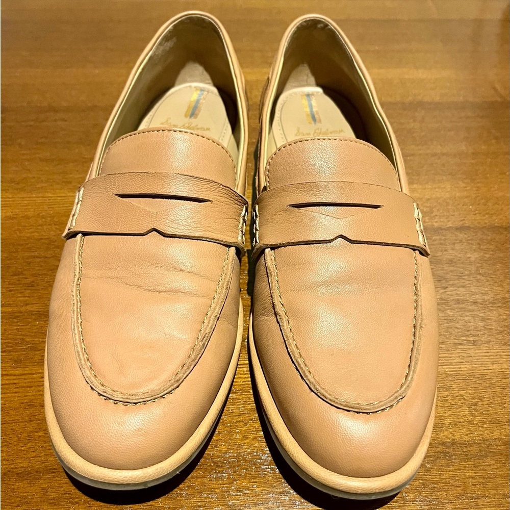 Leather loafers